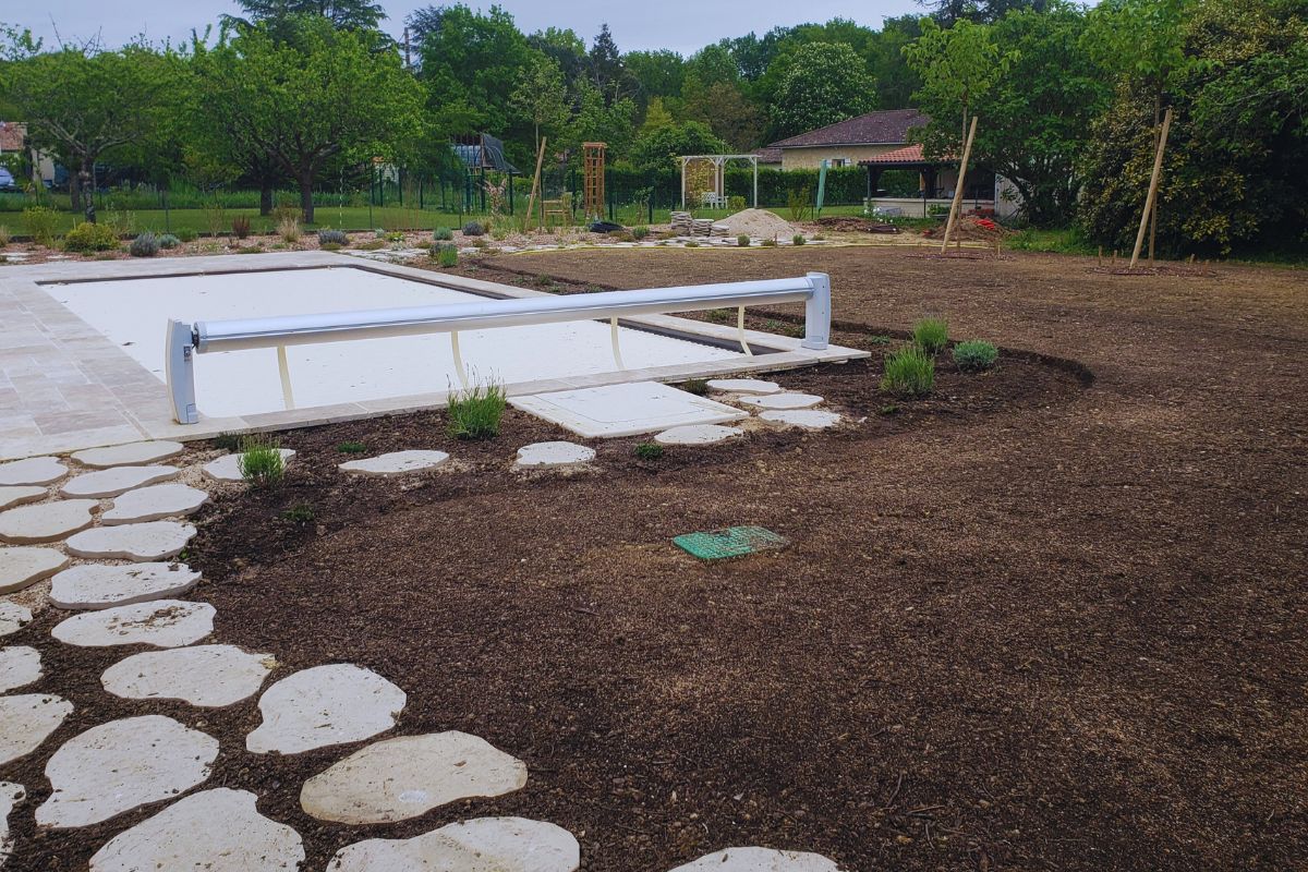 Sue finished soil prep